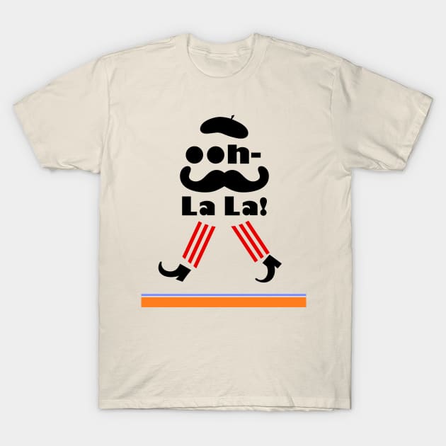 Ooh La La (full print) T-Shirt by Stupiditee